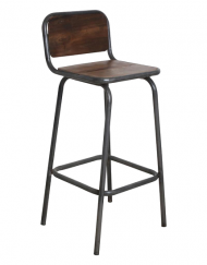 Stoere industriele barkruk