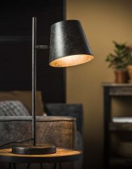 Industrieel verstelbaar tafellamp kap