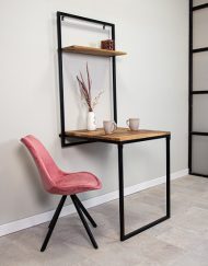 Wandtafel inklapbaar hout industrieel