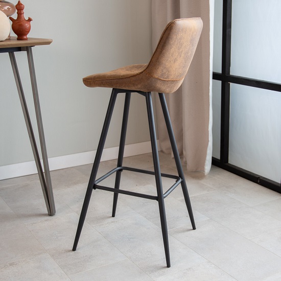 Barkruk-rugleuning-vintage