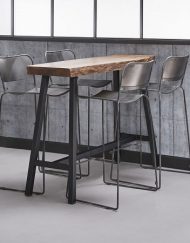 Bartafel robuust hout