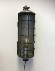 Industriele wandlamp metaal stoer
