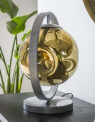 Tafellamp-rond-glas