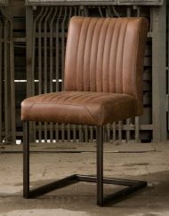Eetkamerstoelen industrieel met slede frame