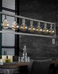 Hanglamp woonkamer rechthoek metaal