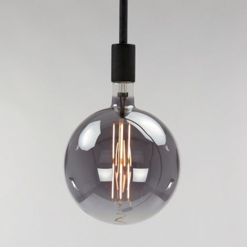 Bolvormige lichtbron Ø 20 cm grijs