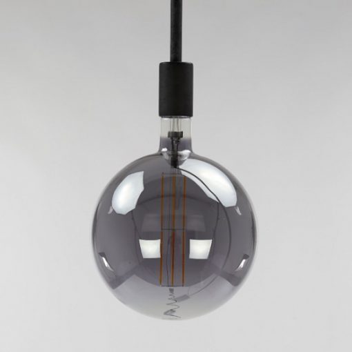 Bolvormige lichtbron Ø 20 cm grijzen