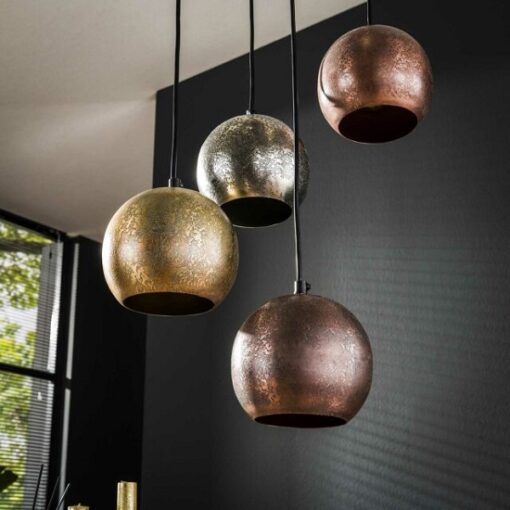 Eetkamer hanglamp industrieel metaal