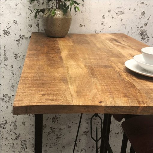 Bartafel hout industrieel woonkamer