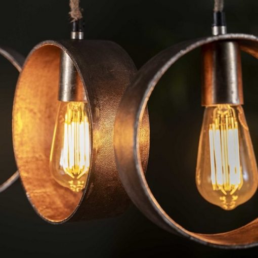Hanglamp industrieel design stoer