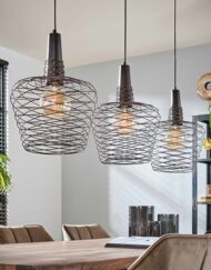 Hanglamp metaal industriele sfeer