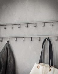 Kapstok vijftien haken industrieel garderobe