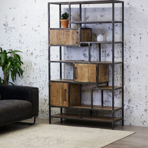 Kast opbergruimte industrieel look k