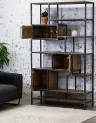 Kast opbergruimte industrieel look