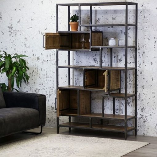 Kast opbergruimte industrieel look