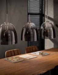 Hanglamp geschaduwd sfeervol vintage glas