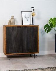 Wandkast industrieel twee deuren