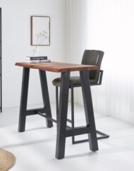 Bartafel industrieel metalen poot