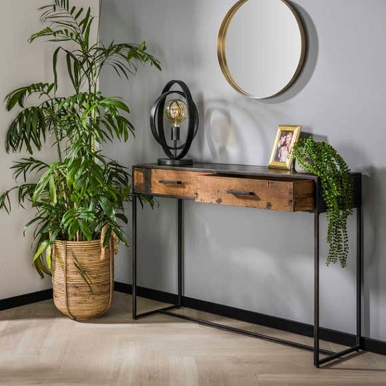 Haltafel industrieel sfeer