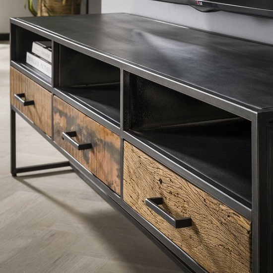 Tv meubel industrieel woonkamer