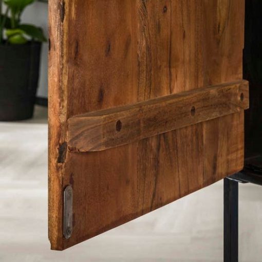 Wandkast hardhouten deuren stoer