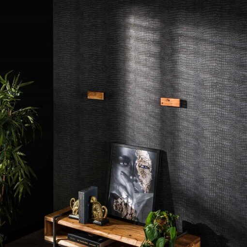 Houten wandplank zwevend 100