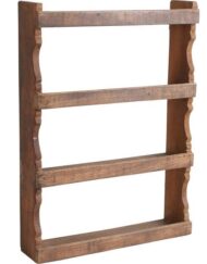 Kruidenrek muur houten