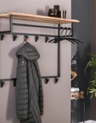 Garderobe kapstok zwart