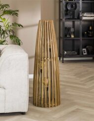 Vloerlamp mango hout bruin
