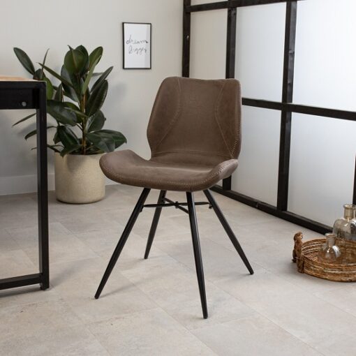Design-eetkamerstoelen-vier-poot
