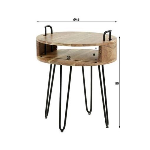 Nachtkastje-rond-hout-maten