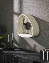 Design wandrek druppel wit