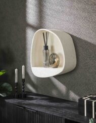 Design wandrek wit druppel