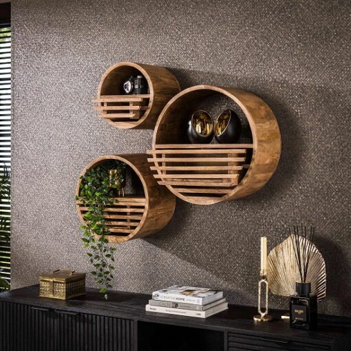 Houten wandrek lade