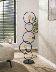 Ronde vloerlamp cirkel