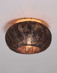 Plafondlamp industrieel rond